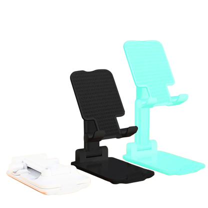 Black and turquoise phone holders 