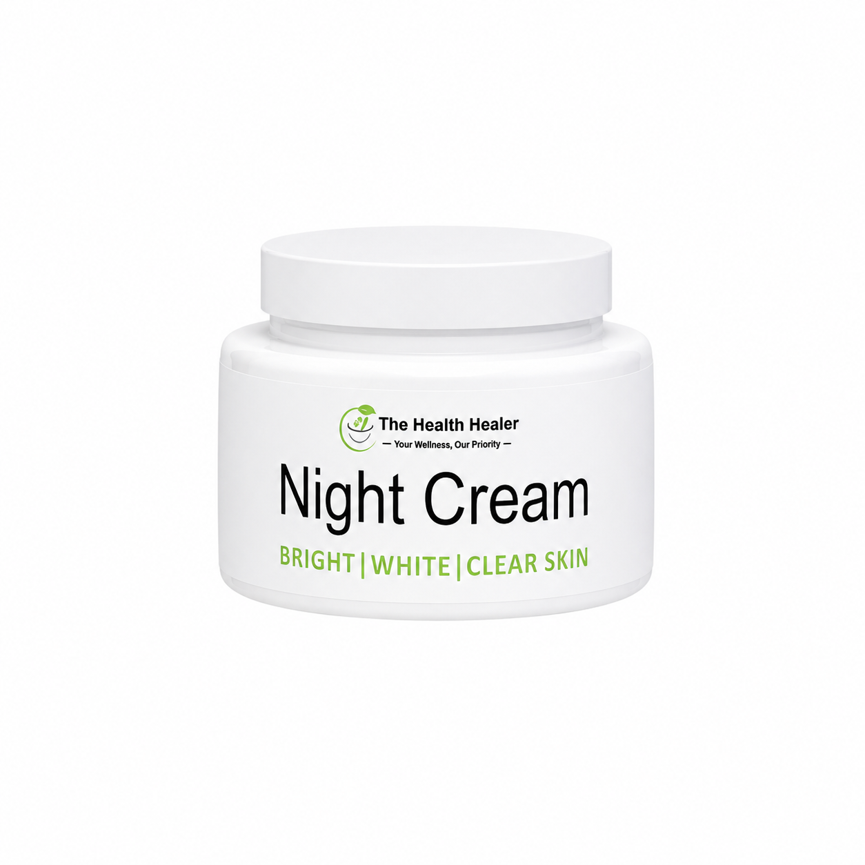 Bright White Night Cream for Glowing Skin – Whitening & Repair Cream for Dark Spots