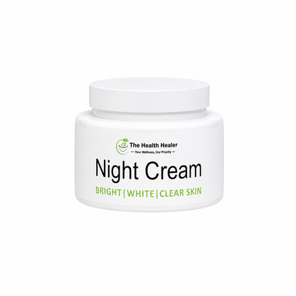 Bright White Night Cream for Glowing Skin – Whitening & Repair Cream for Dark Spots