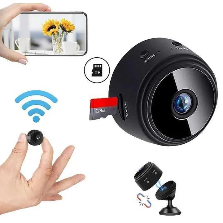 Mini Wireless WiFi Camera HD | Smart Home Security Camera Night Vision & Mobile View