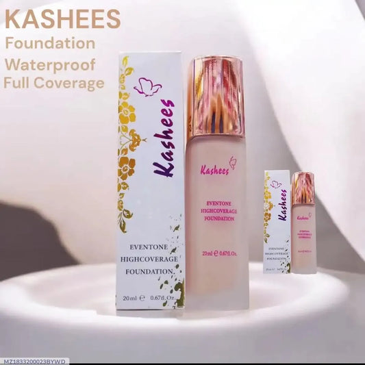Kashees 24Hr Full Coverage Liquid Foundation | Creamy Long Lasting Makeup Base