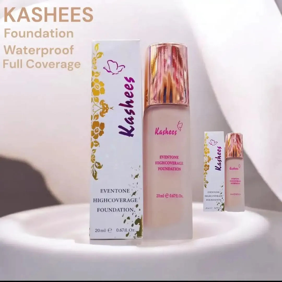 Kashees 24Hr Full Coverage Liquid Foundation | Creamy Long Lasting Makeup Base