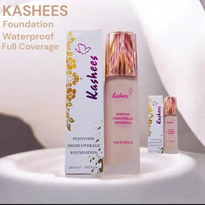 Kashees 24Hr Full Coverage Liquid Foundation | Creamy Long Lasting Makeup Base