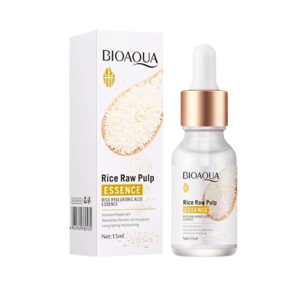 Rice Extract Skincare Set Pack of 3 for Glowing Skin | Serum, Gel & Essence Kit