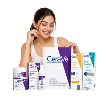 Whitening Brightening Facial Kit for Glowing Skin | 4 Step Facial Set for All Skin Types