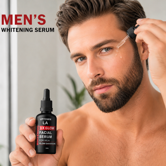 Men’s Whitening Facial Serum 30ml – Glow Enhancer & Skin Brightening Serum for Men