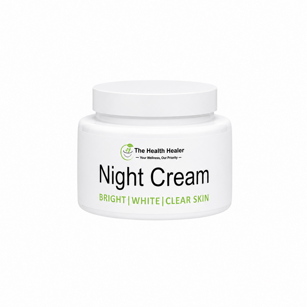 Bright White Night Cream for Glowing Skin – Whitening & Repair Cream for Dark Spots - Deal Gloss