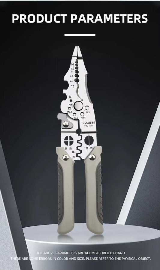 Electrician Wire Stripper Pliers Multi - Function – Chrome Vanadium Steel Heavy Duty Tool Pakistan - My Store