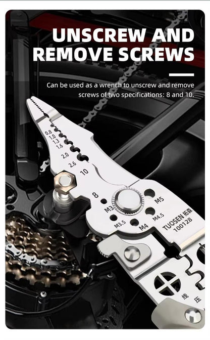 Electrician Wire Stripper Pliers Multi - Function – Chrome Vanadium Steel Heavy Duty Tool Pakistan - My Store