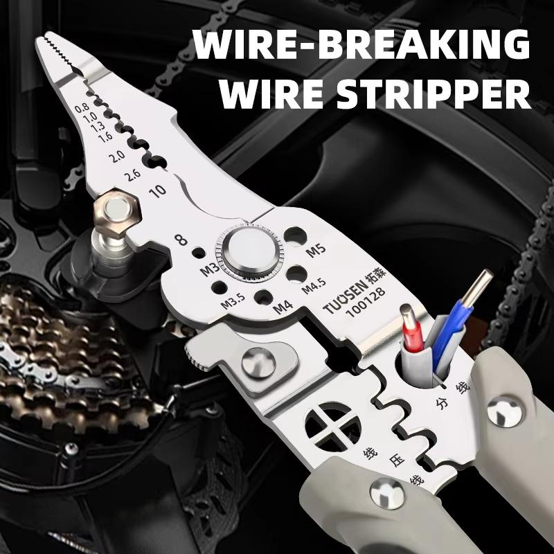 Electrician Wire Stripper Pliers Multi - Function – Chrome Vanadium Steel Heavy Duty Tool Pakistan - My Store