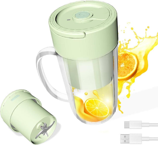 Portable Electric Juice Cup Blender – Rechargeable Travel Juicer Bottle for Office & Home - My Store