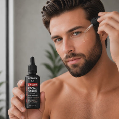 Men’s Whitening Facial Serum 30ml – Glow Enhancer & Skin Brightening Serum for Men