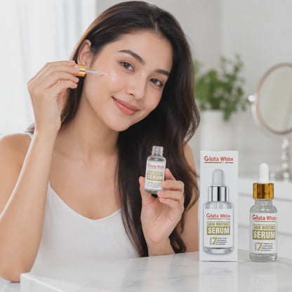Original Gluta White Skin Whitening Serum 30ml – Brightening & Even Tone Face Serum