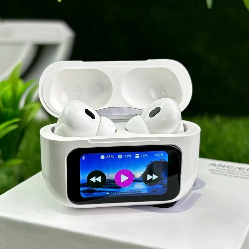 White Bluetooth Earbuds with Charging Case – Wireless AirPods Style Earphones Pakistan - My Store